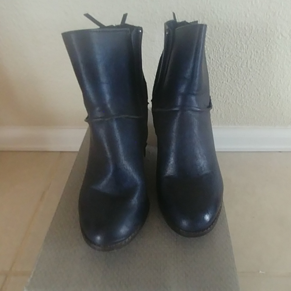 Blue boots